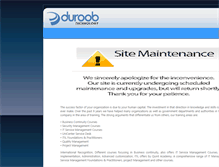 Tablet Screenshot of duroob.com